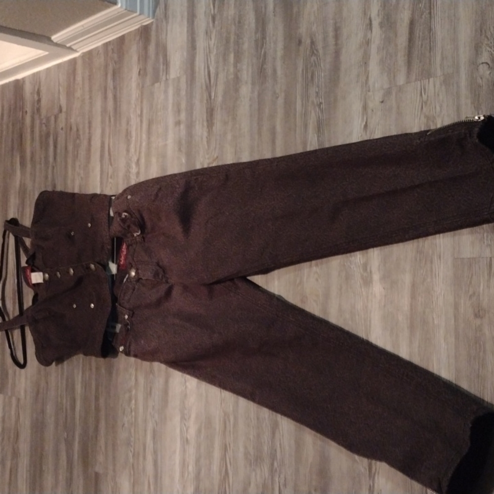 Baby Phat denim, pant suit